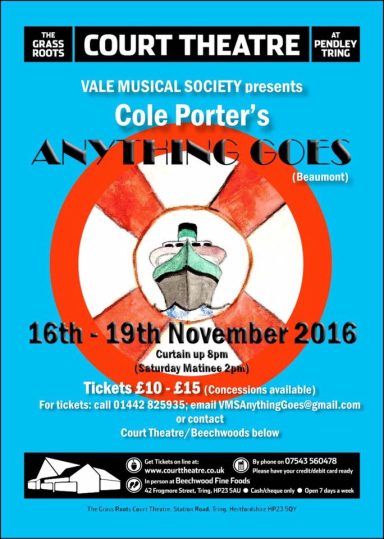 Poster: Anything Goes