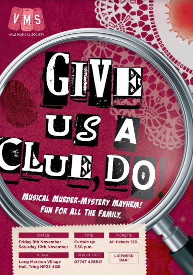 Poster: Give Us a Clue Do